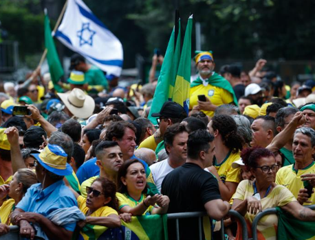 Chanceler de Israel agradece após apoio em ato na Avenida Paulista